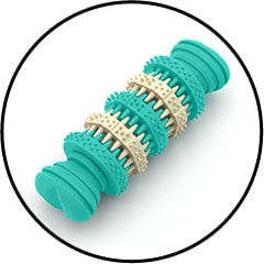 Jouet pour nettoyer les dents du chien contre le tartre