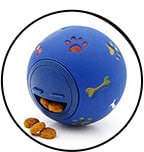 jouet alimentaire balle creuse distributrice de croquettes pour chat