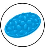 Gamelle anti-glouton en silicone pour chiot
