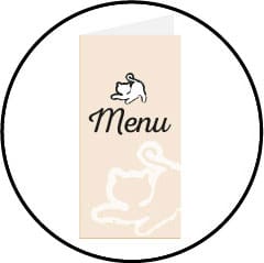 Menu de l'alimentation du chat