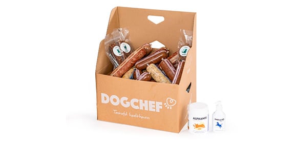 Livraison de plats ou repas cuisinés à domicile Dog Chef pour chien