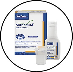 Complément alimentaire Nutribound pour le chien anorexique et cancéreux