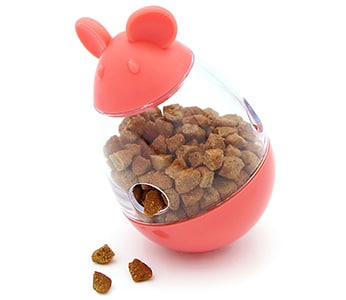 Balle anti-glouton chat culbuto distributrice de croquettes