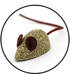 Souris en cataire pour chat