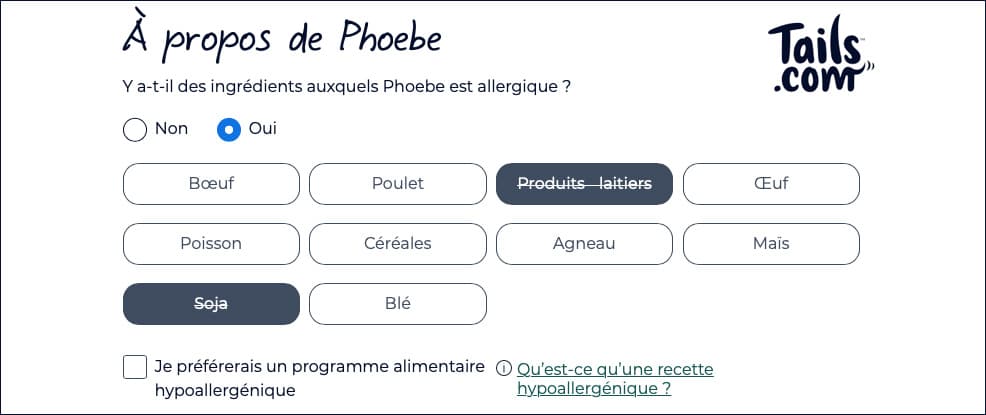 Allergie alimentaire chez le chien