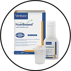 Complément alimentaire Nutribound pour le chat anorexique et cancéreux