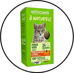 Vermifuge pour chat O Naturel de Vetocanis