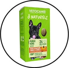 Vermifuge pour chien O Naturel de Vetocanis